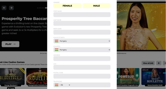 energie kasino registrieren